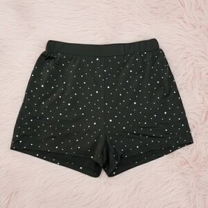 Small Black & Silver Sparkle Stretch Shorts –‎ Party, Costume, Night Out